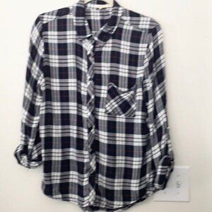Women's Le Lis Plaid Top XL Stitch Fix